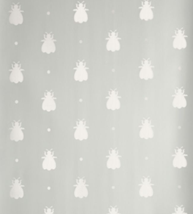 Bumble Bee Wallpaper - Gray