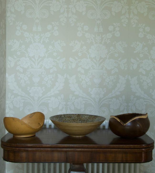 St Antoine Room Wallpaper - Teal
