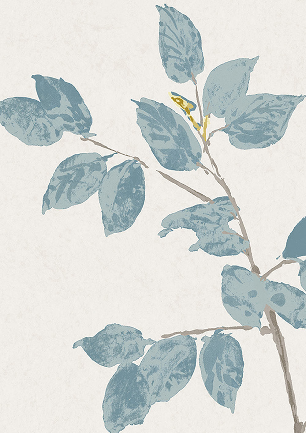 Beech Wallpaper - Blue - Lewis & Wood