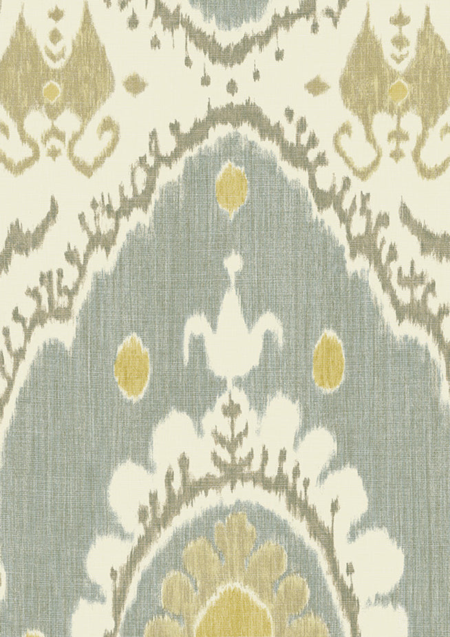 Bukhara Wallpaper - Blue - Lewis & Wood