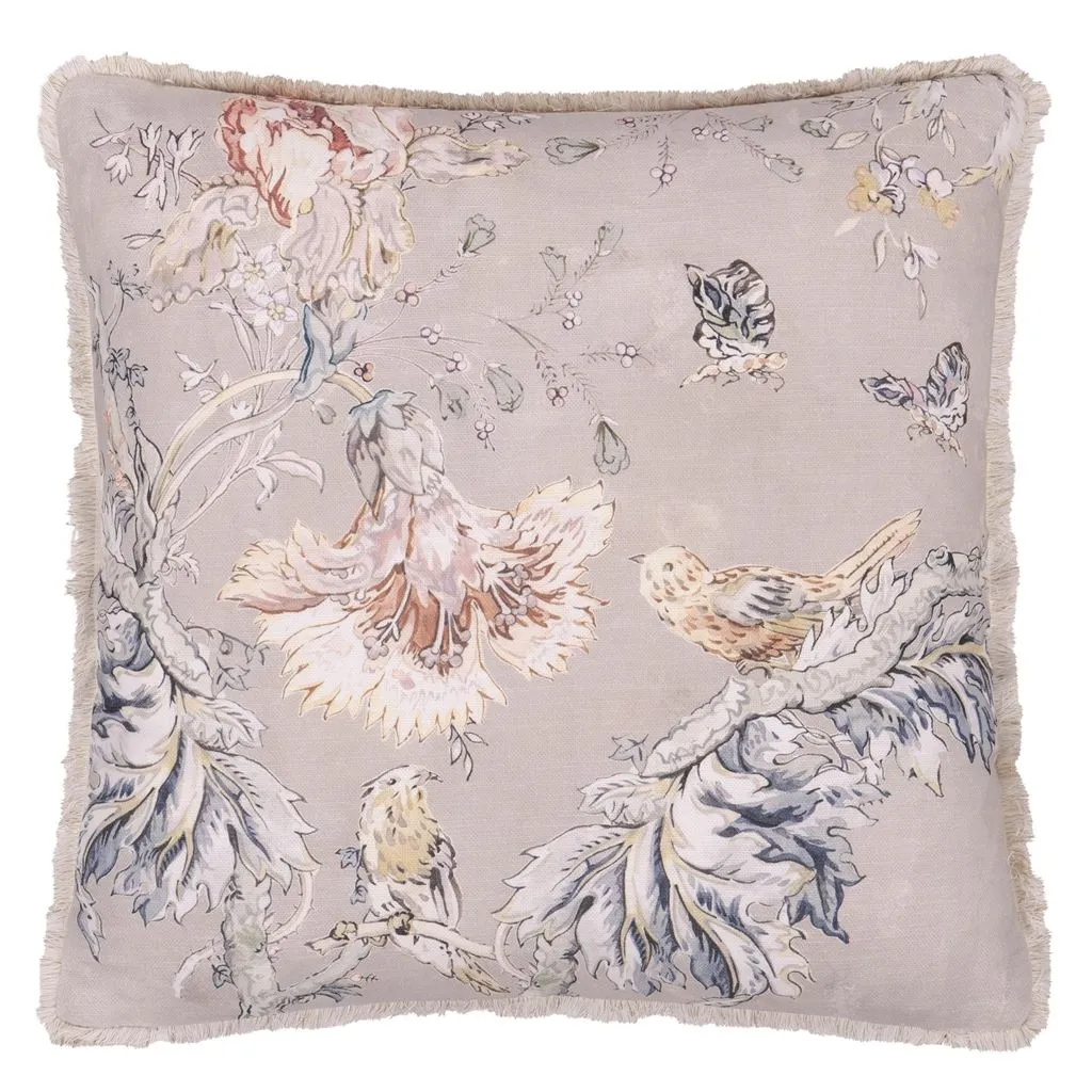 Suffolk Garden Birch Cushion - Designers Guild