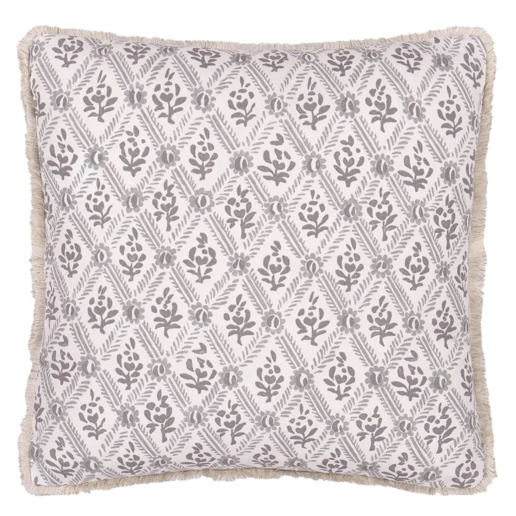 Suffolk Garden Birch Cushion - Designers Guild