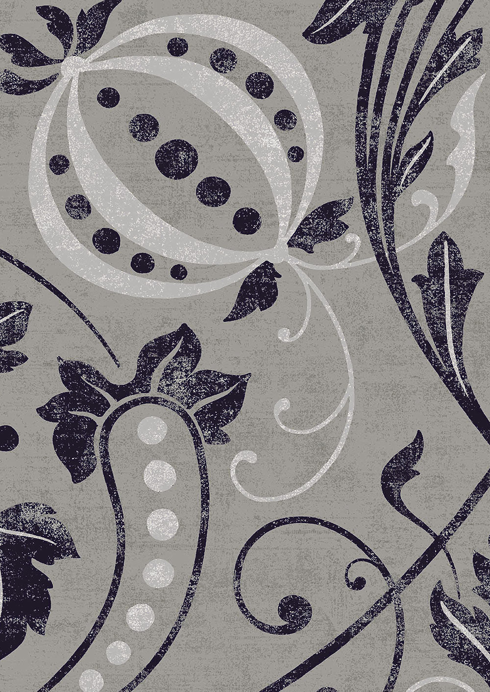 Chateau Room Wallpaper - Gray