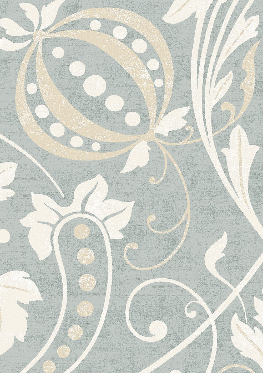 Chateau Room Wallpaper - Gray