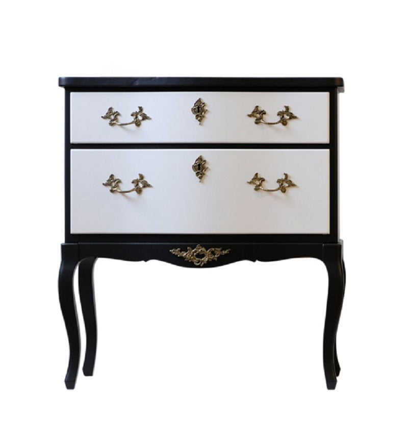 Rococo Bedside Commodes - a Pair