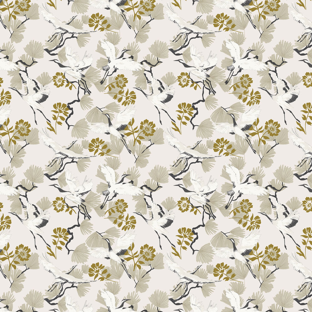 Demoiselle Wallpaper - White