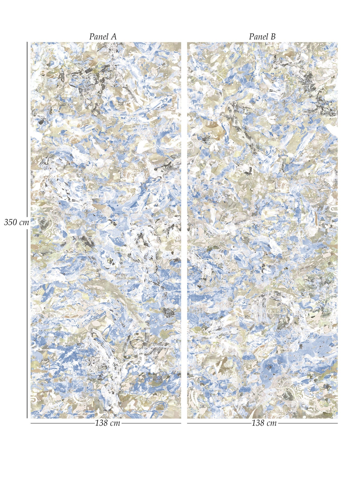 Force 9 Wallpaper - Sand - Lewis & Wood