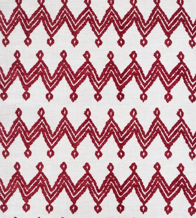 Navajo Fabric - Red - Gaston y Daniela