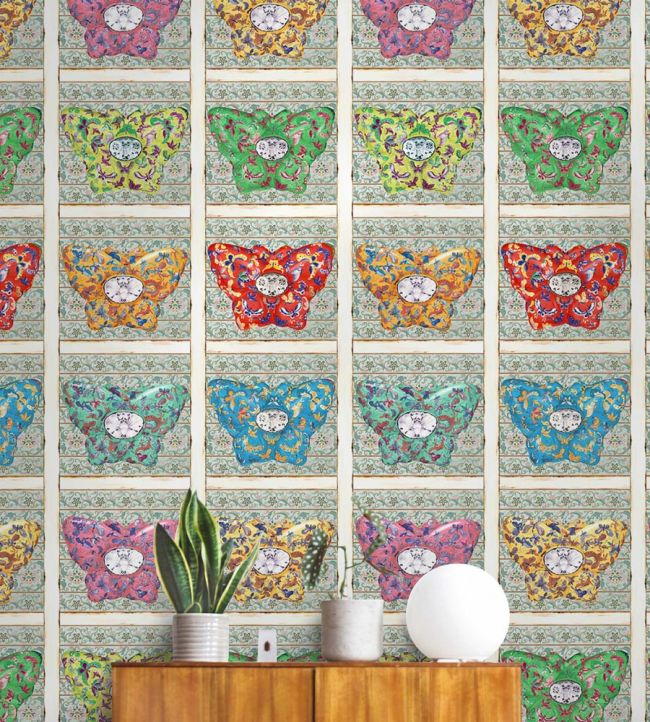 Ruso Wallpaper - Multicolor - Gaston y Daniela