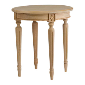 Round lamp table/coffee table