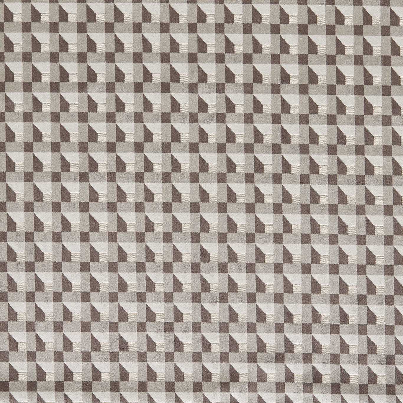 Blocks Room Fabric - Cornflower/Black Earth/Sketched