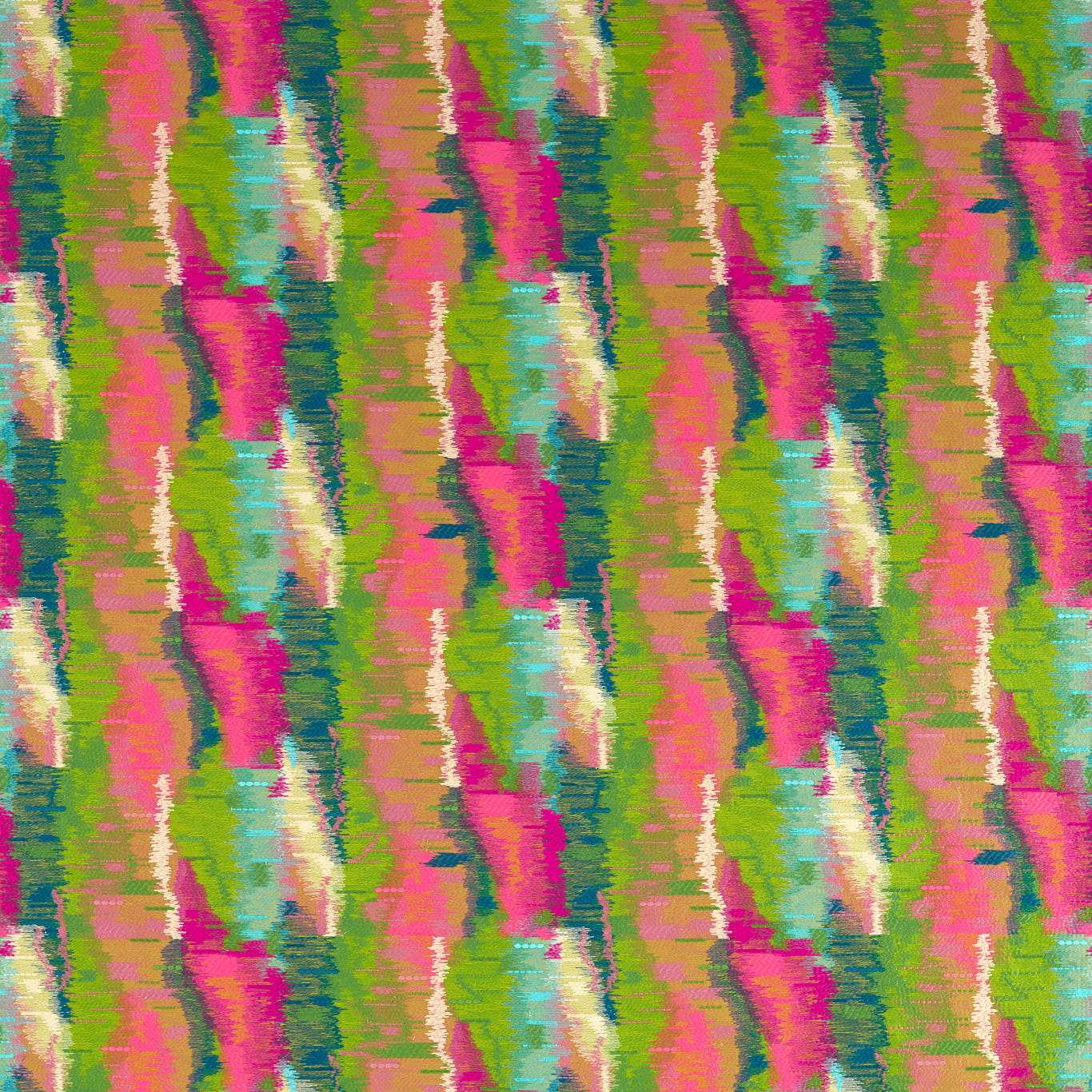 Wilderness Room Fabric - Lapis/Carnelian/Ruby