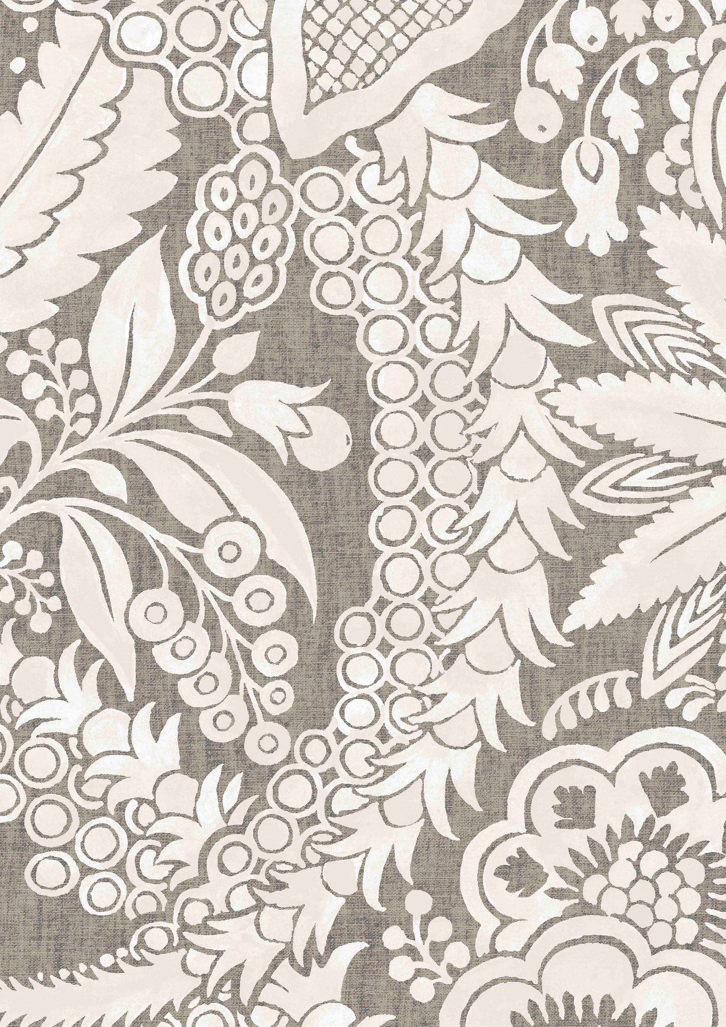 Hanbury Room Wallpaper - Brown