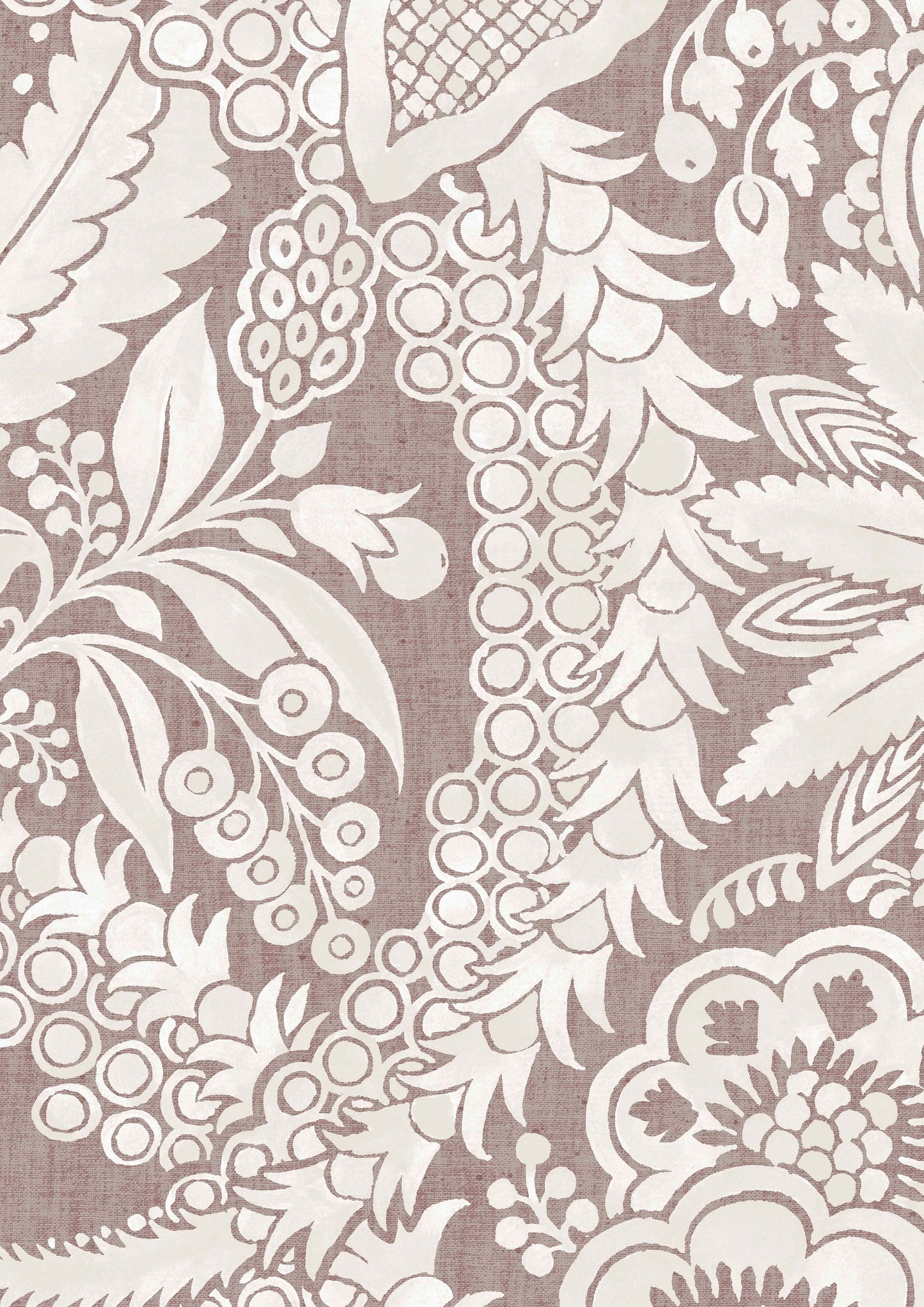 Hanbury Room Wallpaper - Purple