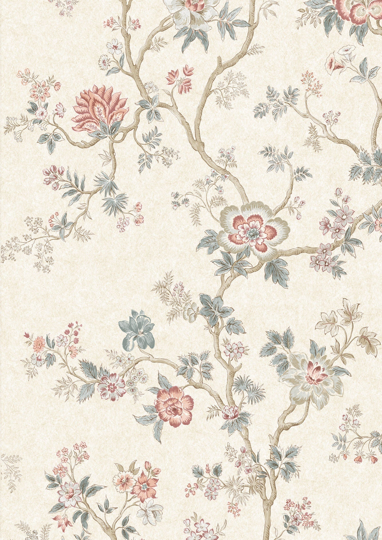 Indienne Wallpaper - Cream