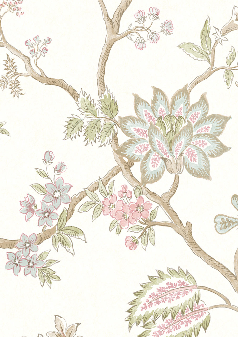 Indienne Room Wallpaper - Green