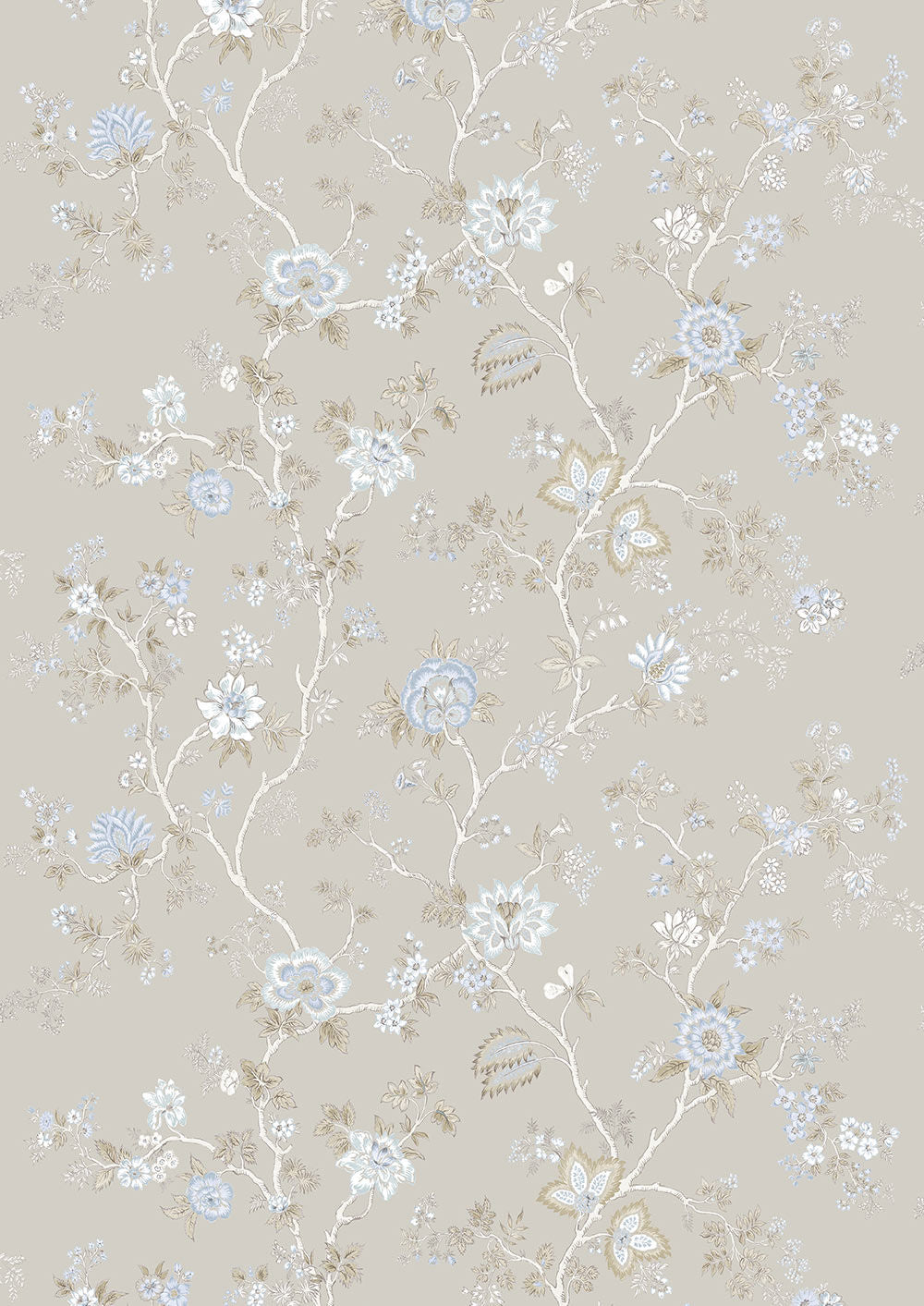Indienne Room Wallpaper - Purple