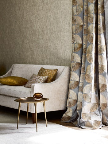 Dorado Room Wallpaper - Gray