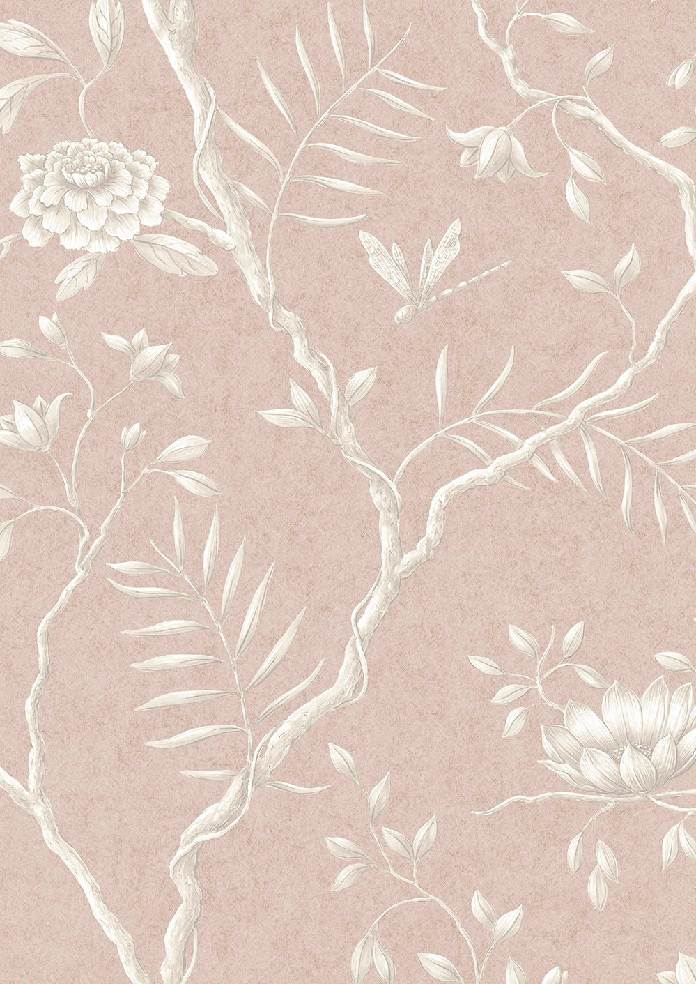 Jasper Peony Wallpaper - Pink