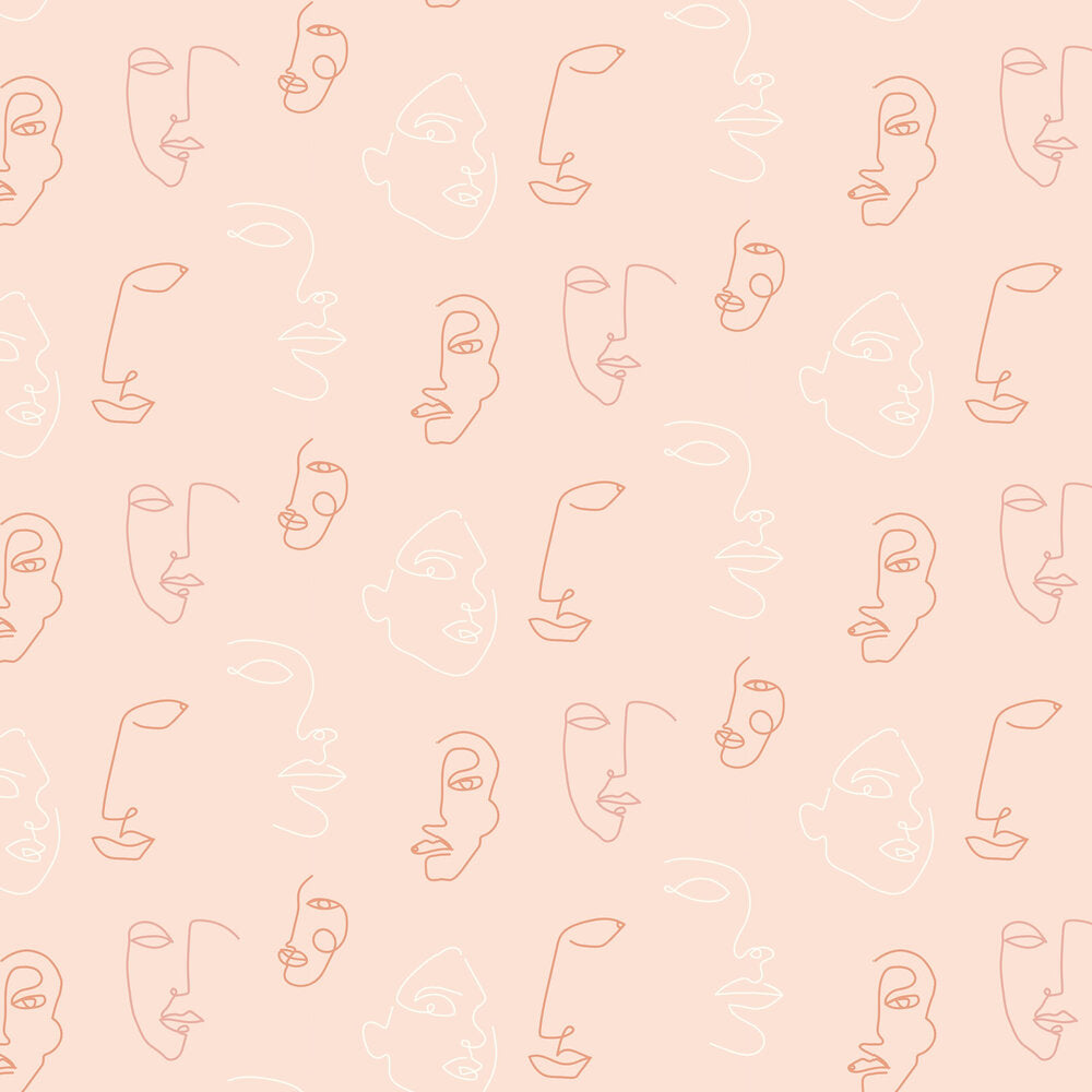 Kindred Wallpaper - Pink