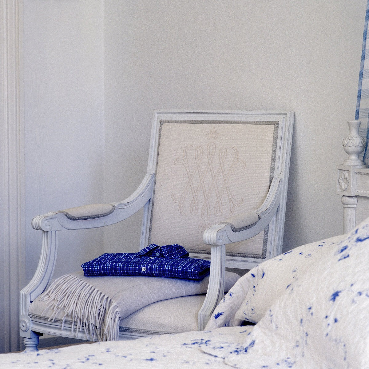 Kristian Birch Wood Armchair - in situ