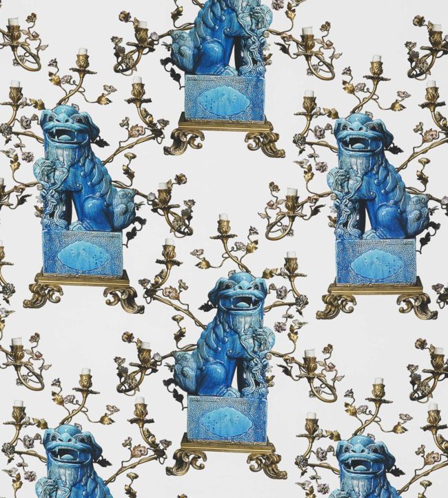 Chien Fabric - Blue - Gaston y Daniela