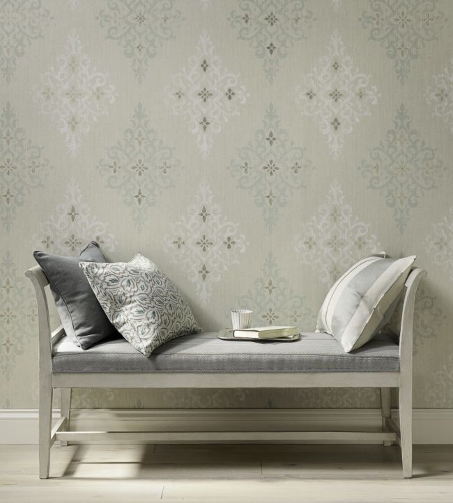 Holmwood Room Wallpaper - Gray