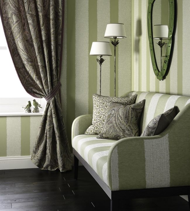 Rothesay Room Wallpaper - Green