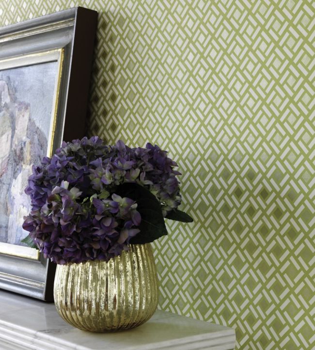 Kelburn Room Wallpaper - Green