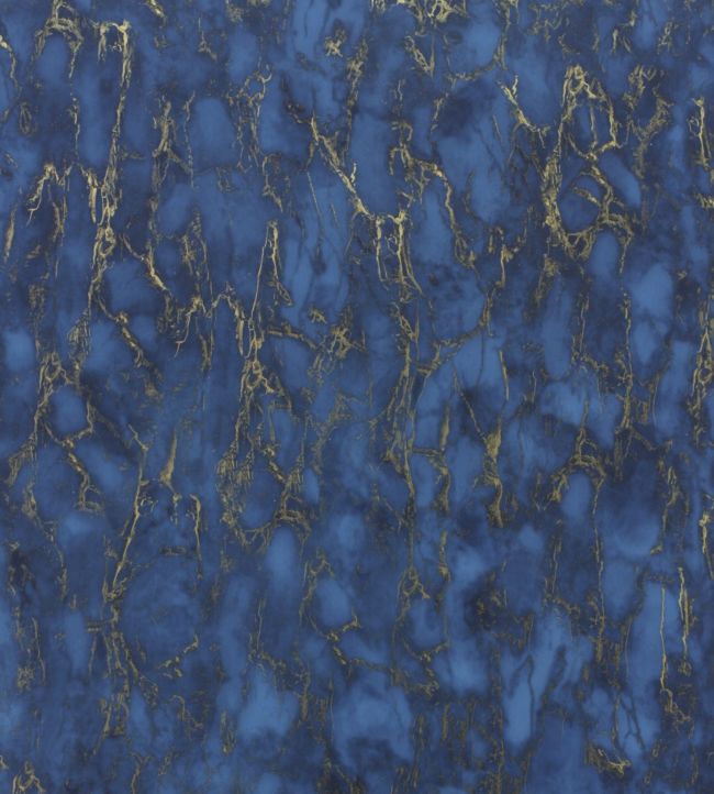 Kershaw Plain Wallpaper - Blue