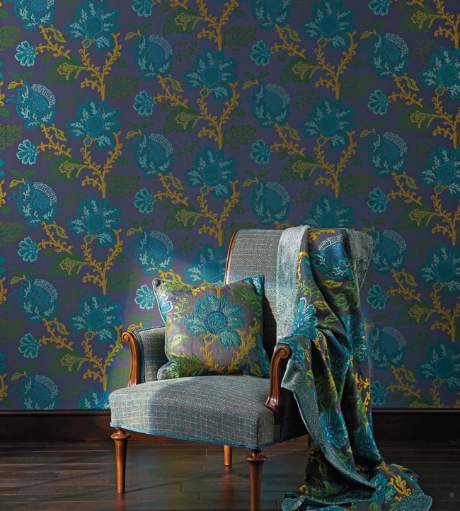 Coromandel Room Wallpaper - Green