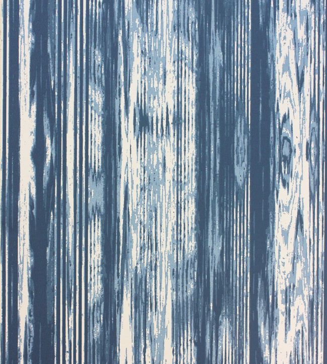 Pampelonne Wallpaper - Blue