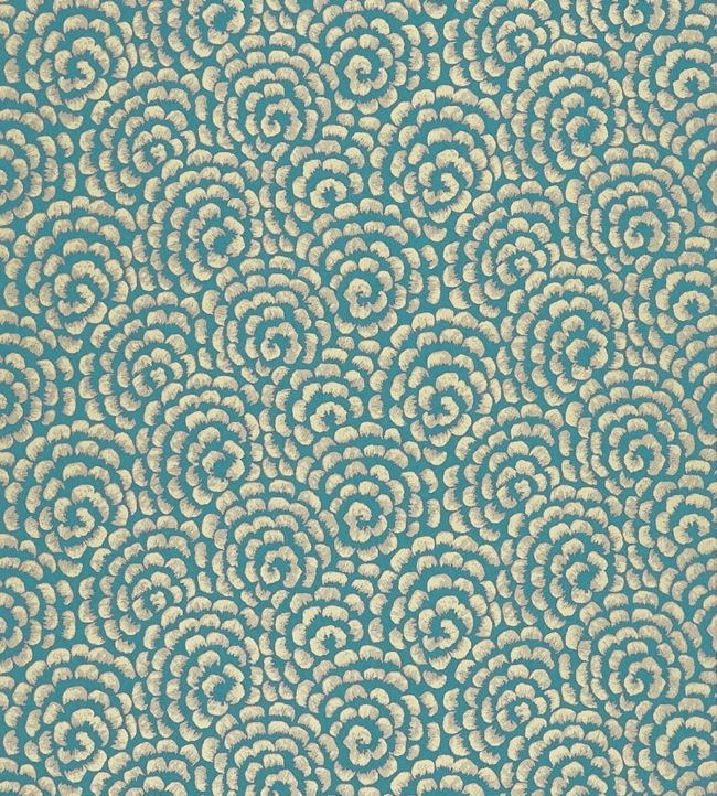 Kingsley Wallpaper - Blue