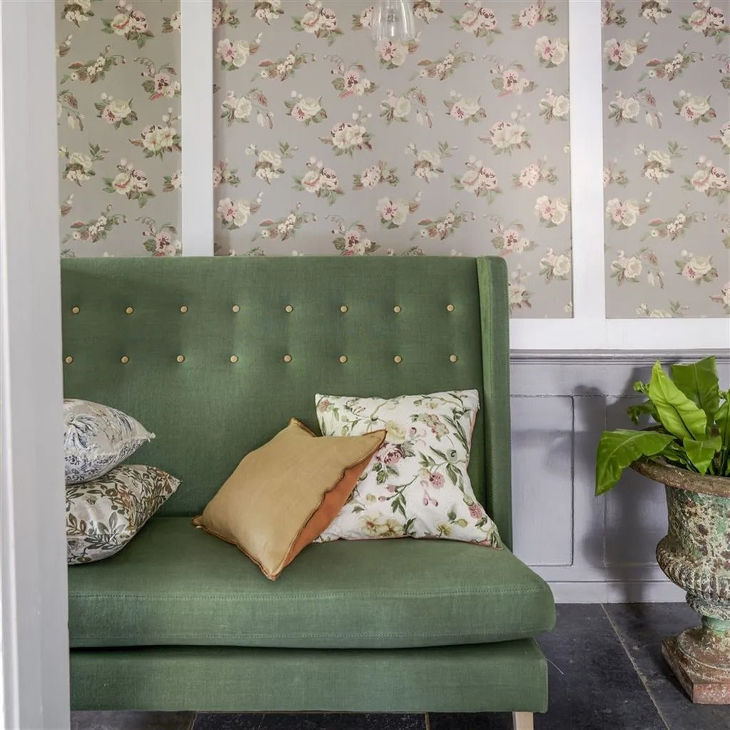 Craven Street Flower Room Wallpaper - Pink