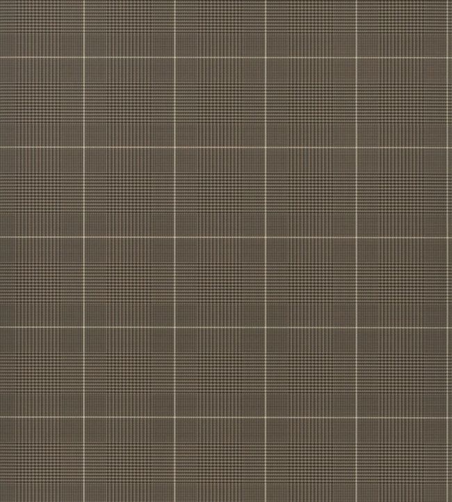 Egarton Plaid Wallpaper - Brown