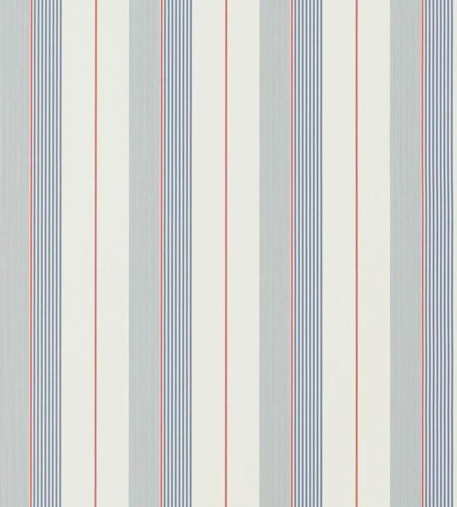 Aiden Stripe Wallpaper - Blue