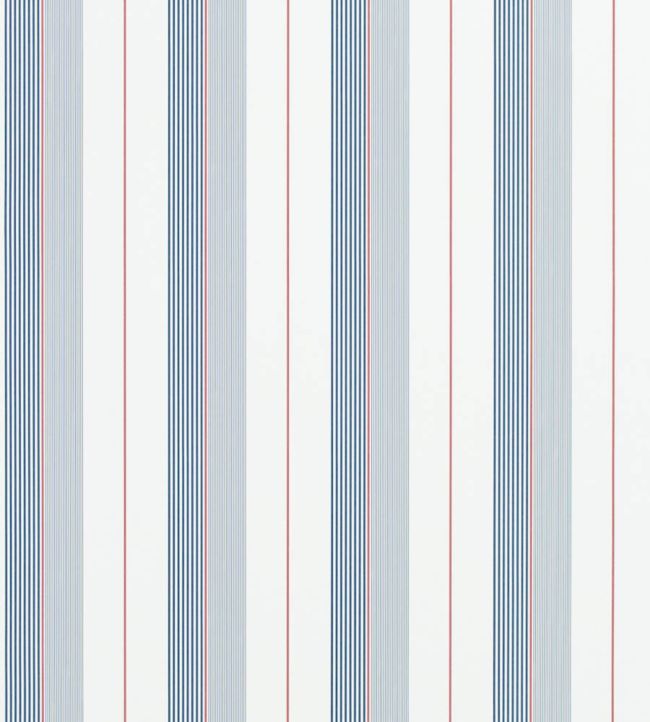 Aiden Stripe Wallpaper - Blue