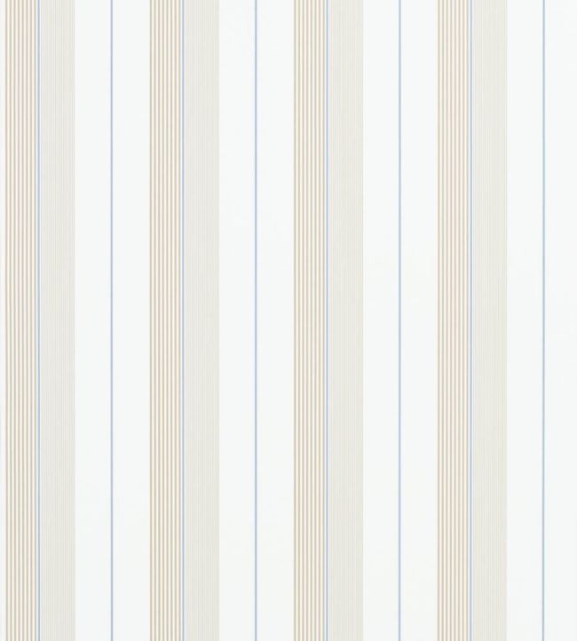 Aiden Stripe Wallpaper - cream