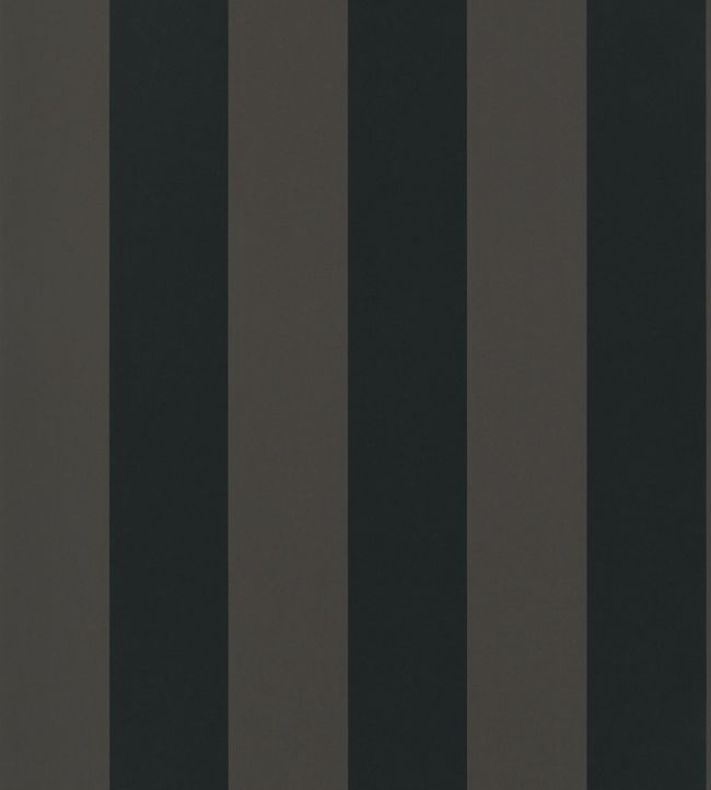 Spalding Stripe Wallpaper - Black