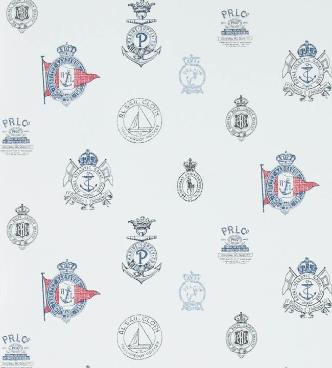 Rowthorne Crest Wallpaper - Teal