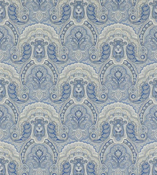 Crayford Paisley Wallpaper - Blue