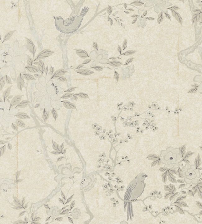 Marlowe Floral Wallpaper - Cream