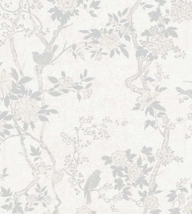 Marlowe Floral Wallpaper - Gray