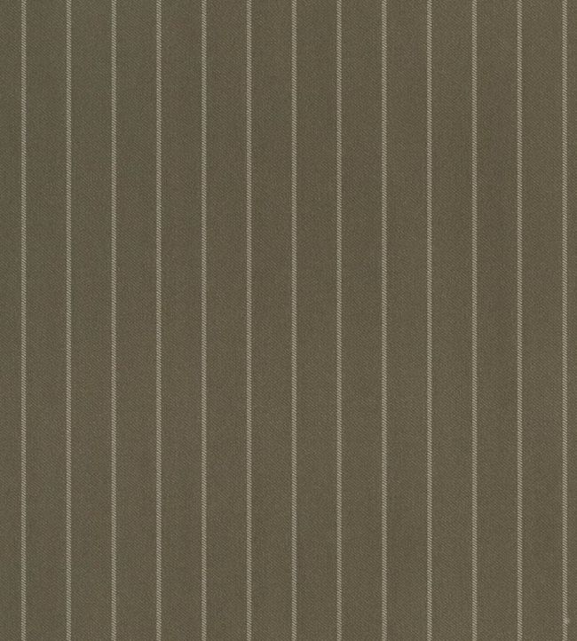 Langford Chalk Stripe Wallpaper - Brown