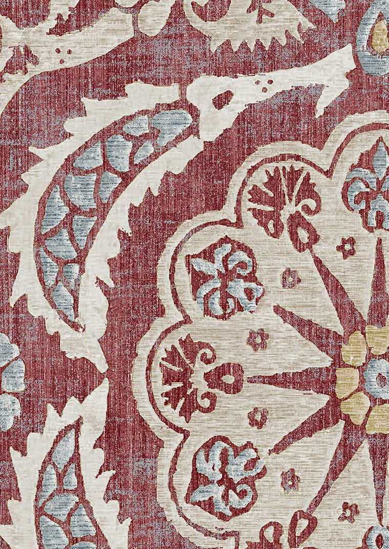 Pasha Room Wallpaper - Red