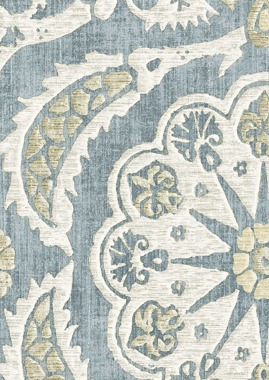 Pasha Room Wallpaper - Blue
