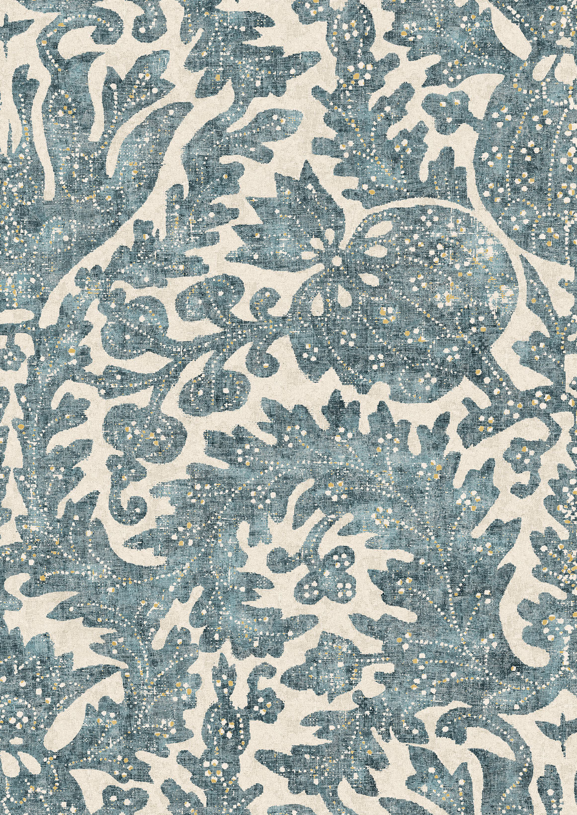 Pomegranate Wallpaper - Blue