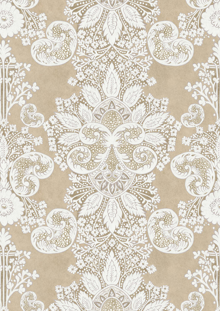 Rococo Wallpaper - Sand