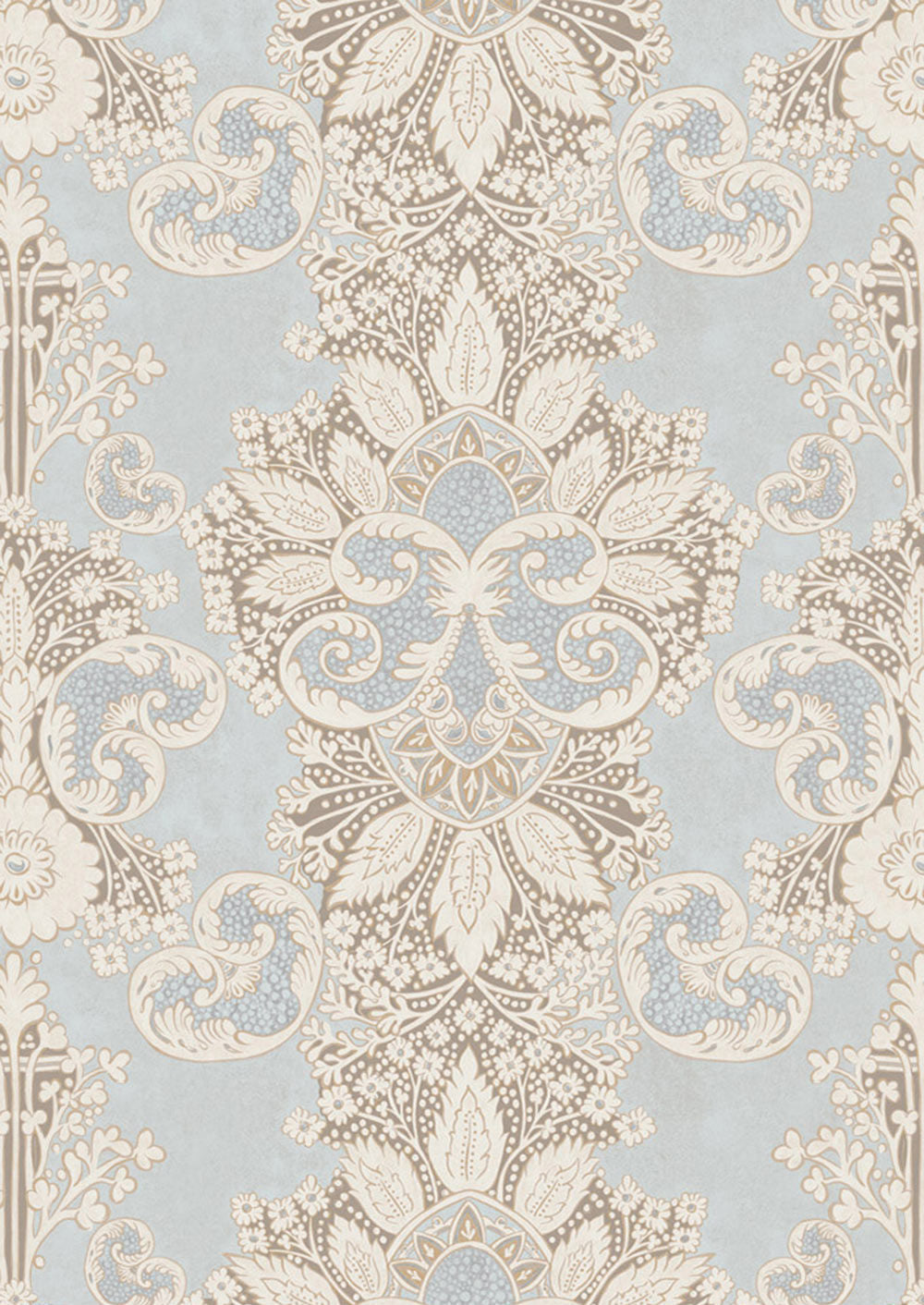 Rococo Wallpaper - Teal