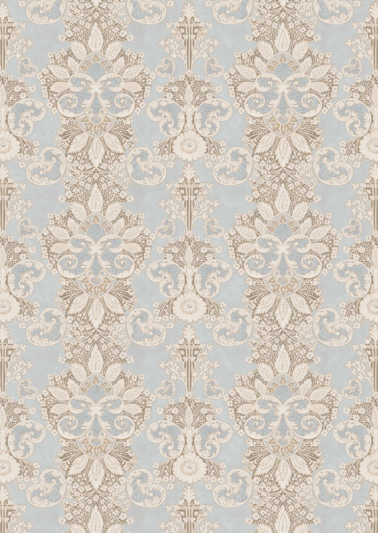 Rococo Room Wallpaper - Blue